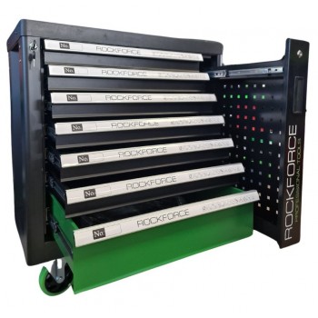  Įrankių vežimėlis 7 stalčių su 274 vnt. įrankiais RockForce